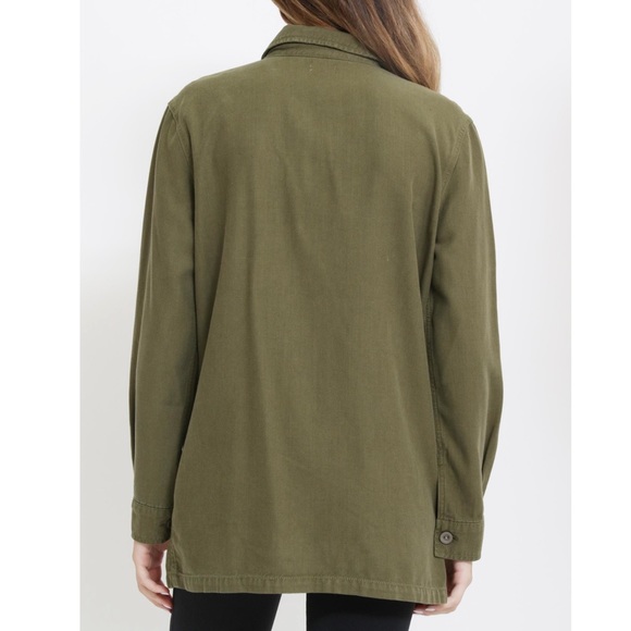 Sneak peek size medium army green jacket - Picture 2 of 6